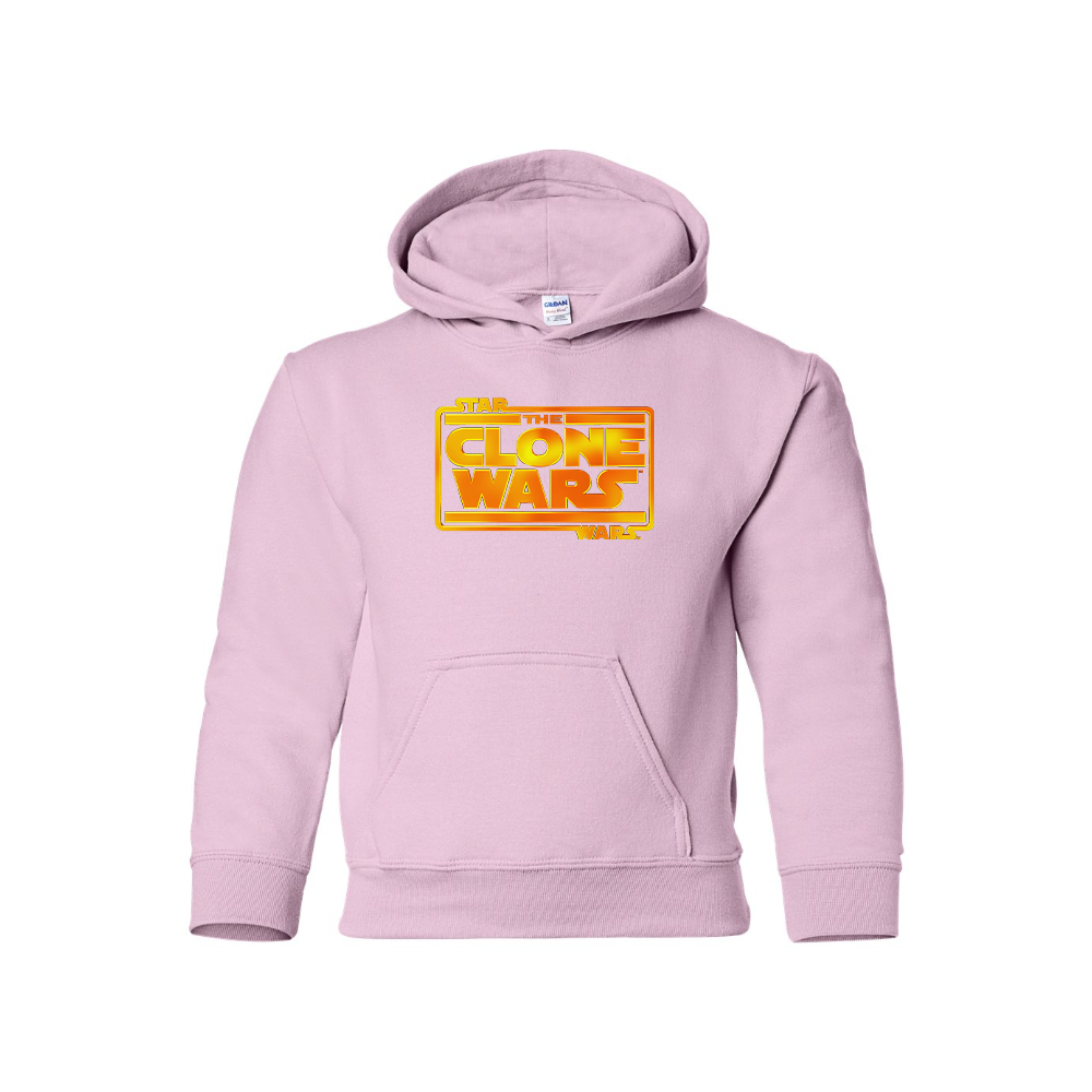 Youth The Clone wars Logo Pullover Hoodie