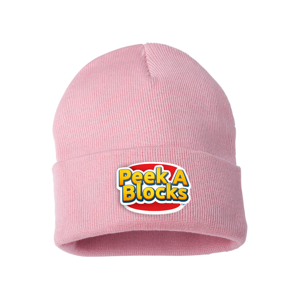 Peek A Blocks Logo Beanie Hat