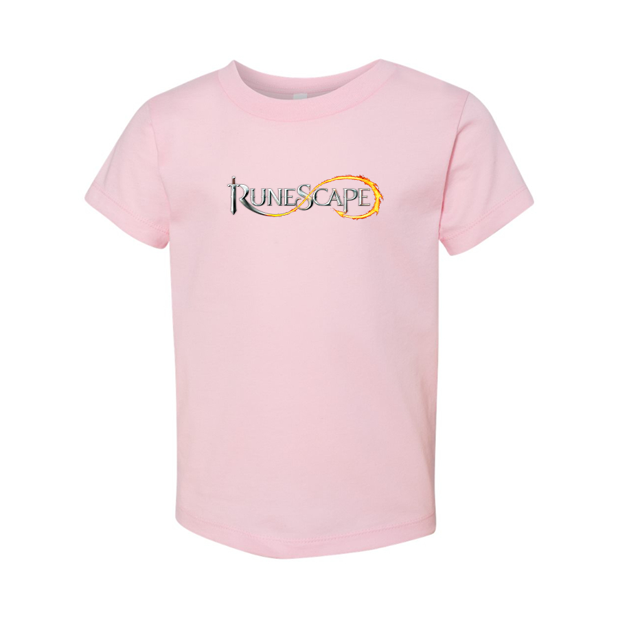 Runescape Logo BELLA  CANVAS Toddler Jersey Tee