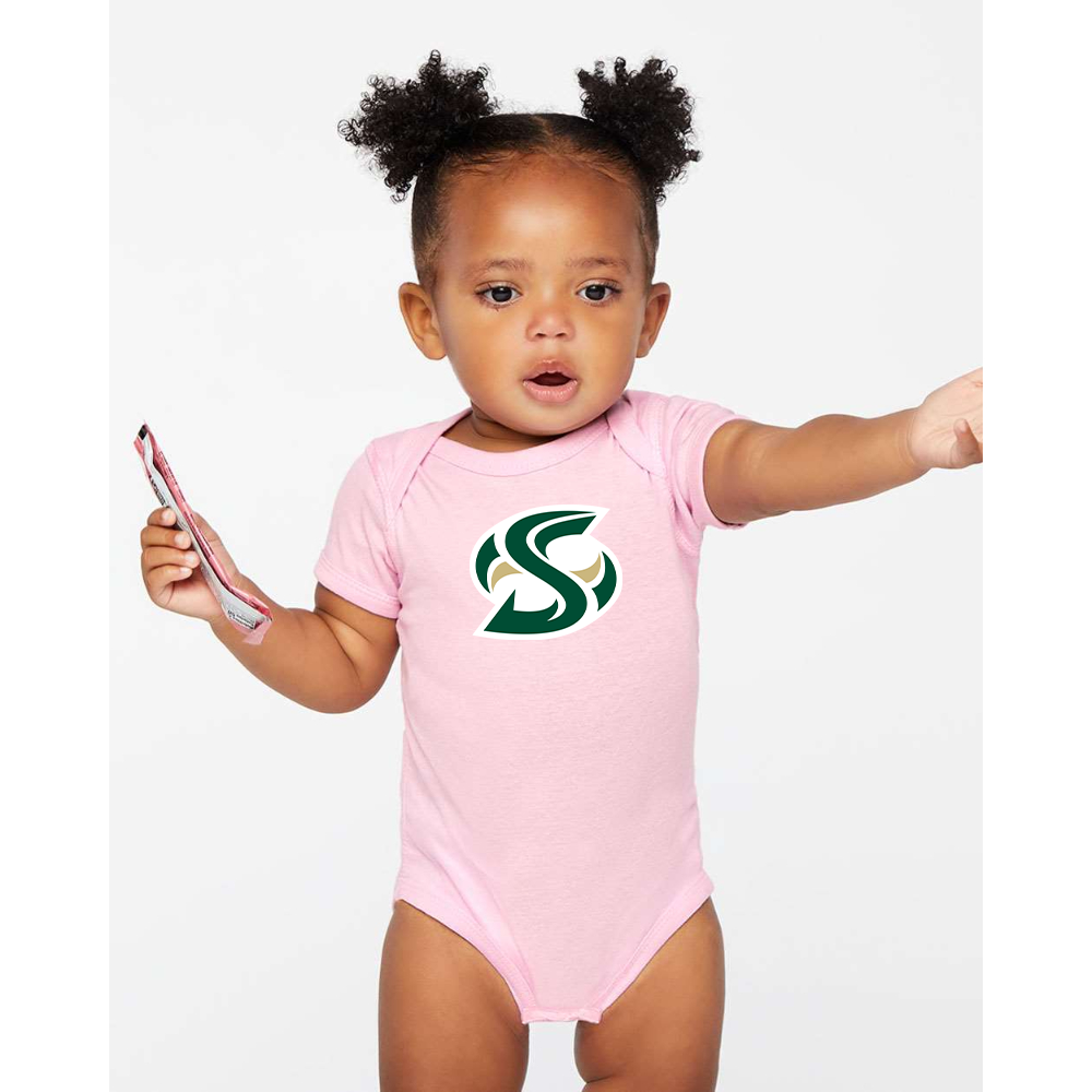 Sacramento State Hornets Logo  Rabbit Skins Infant Baby Rib Bodysuit