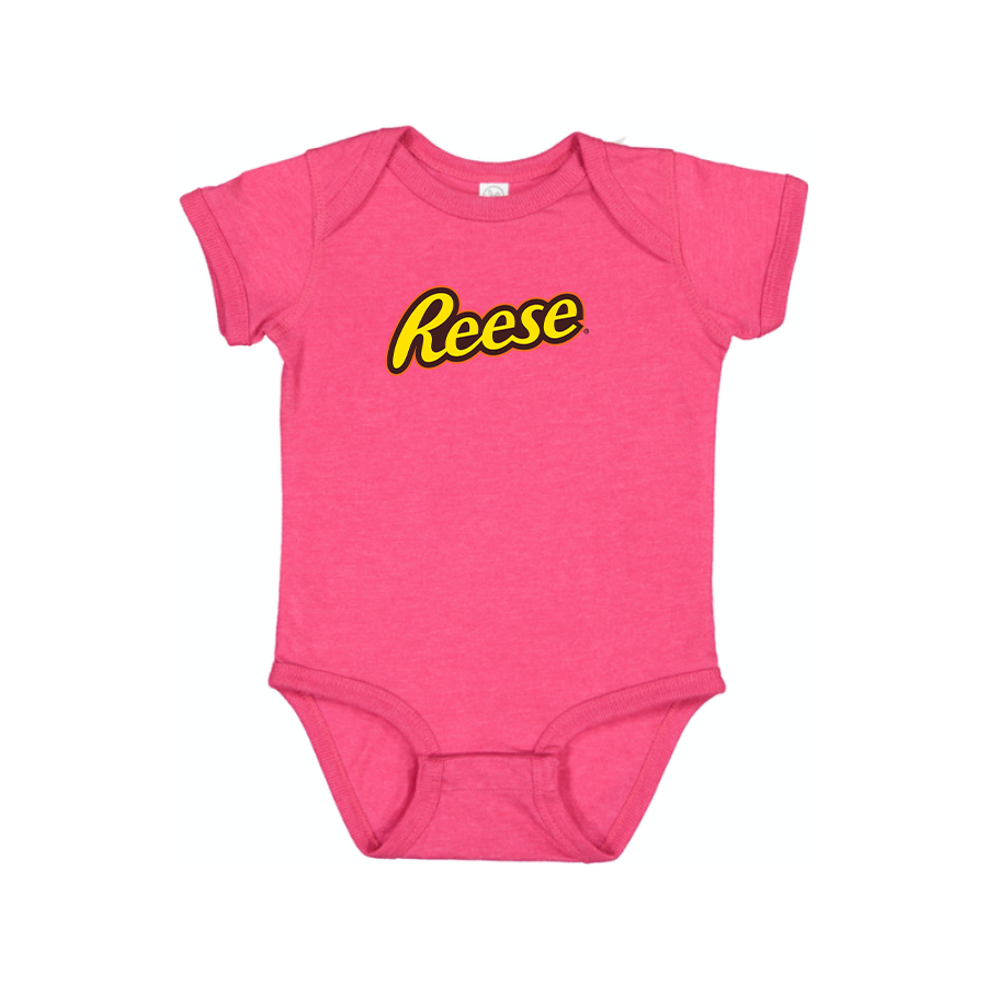 Reese Peanut Butter Logo Baby Romper Onesie