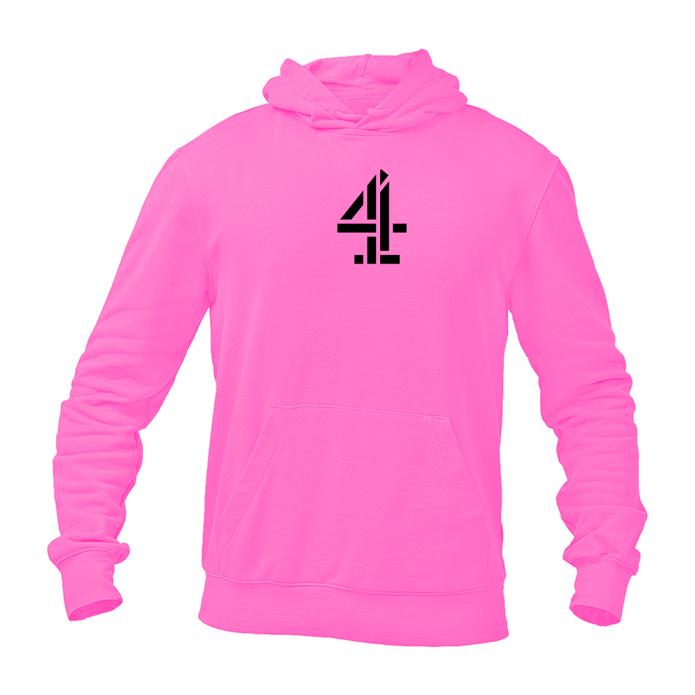 Men's Channel 4 Logo Pullover Hoodie