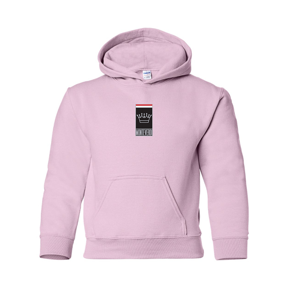 Youth Monteverdi Logo Pullover Hoodie