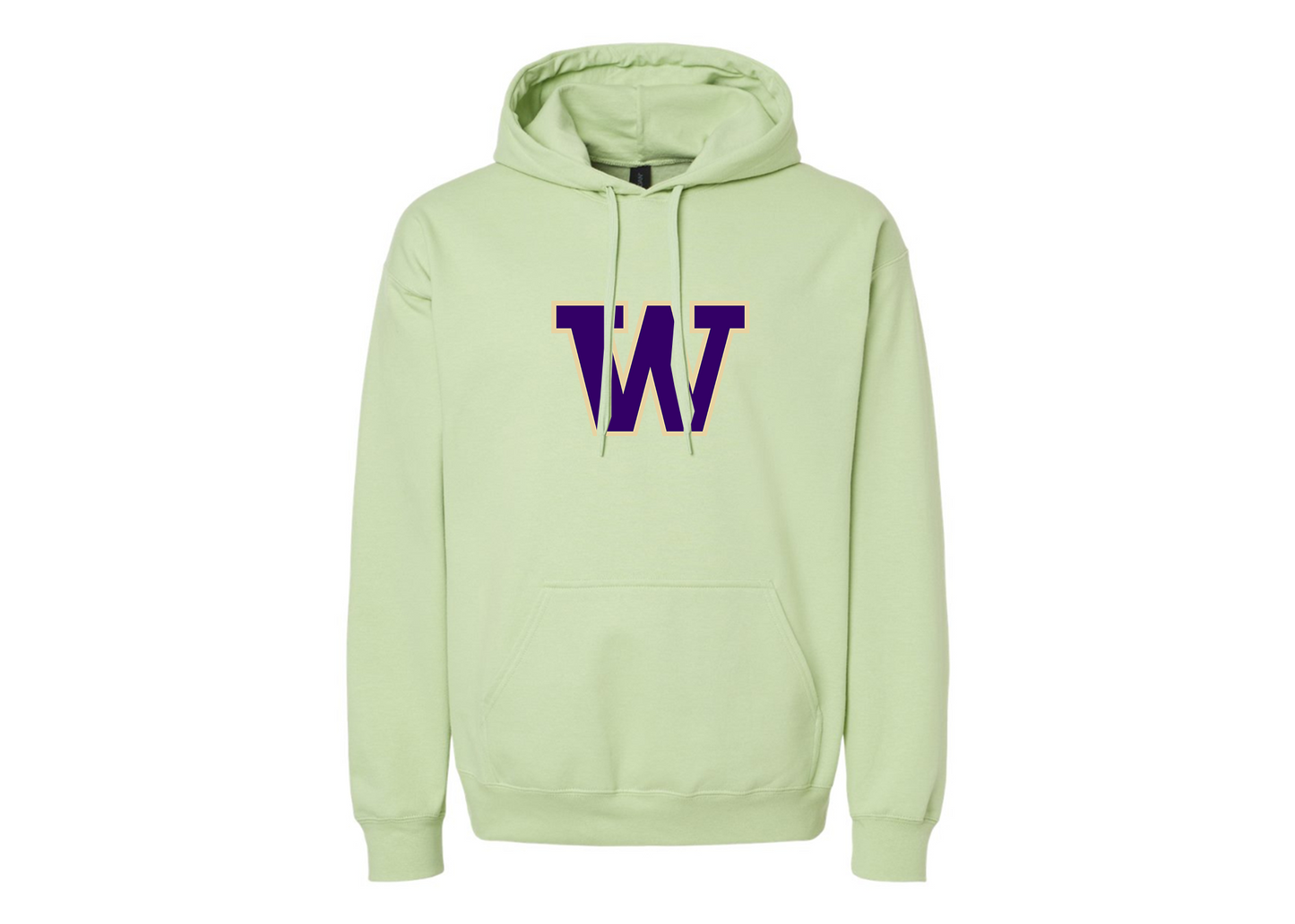 Men's Washington Huskies Softstyle Midweight Hooded Sweatshirt