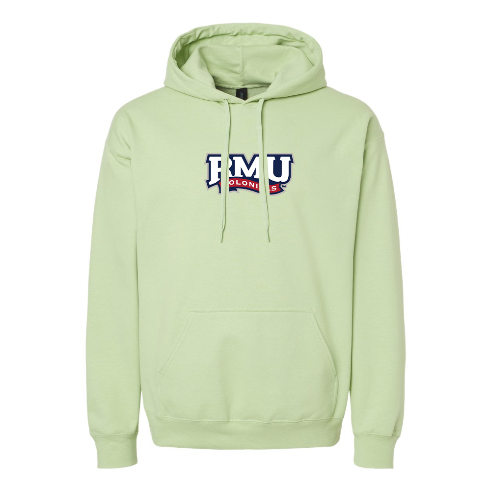 Men's Robert Morris Colonials Logo Softstyle Midweight Hooded Sweatshirt