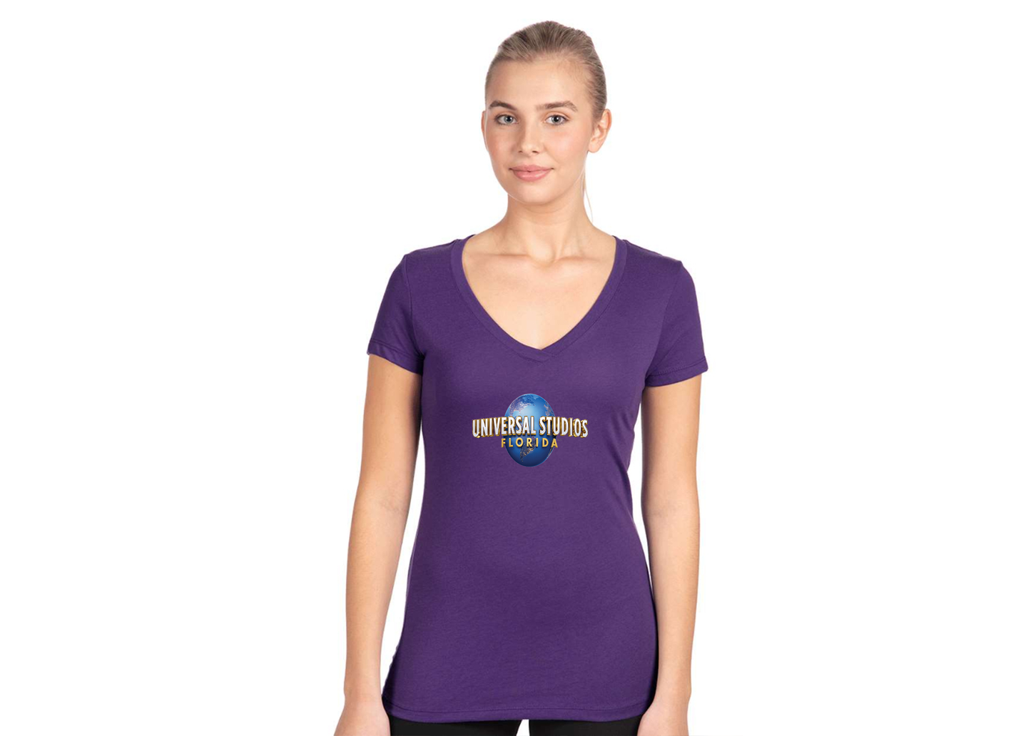 Women's Universal Studios Florida Next Level V-Neck T-Shirt