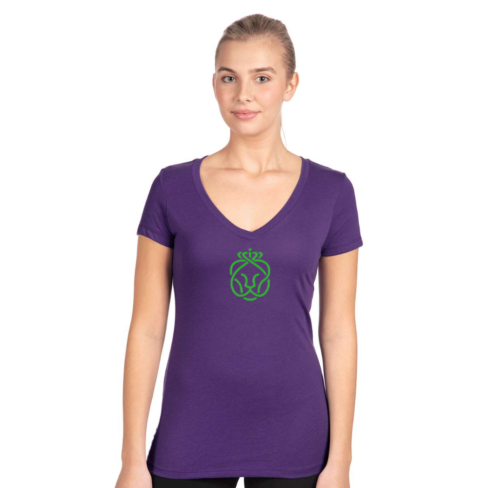 Women's Ahold Delhaize Symbol  Next Level V-Neck T-Shirt