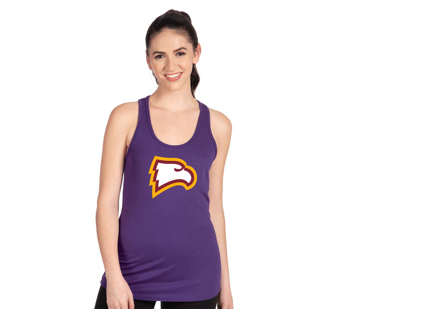Women's Winthrop Eagles Next Level Ideal Racerback Tank