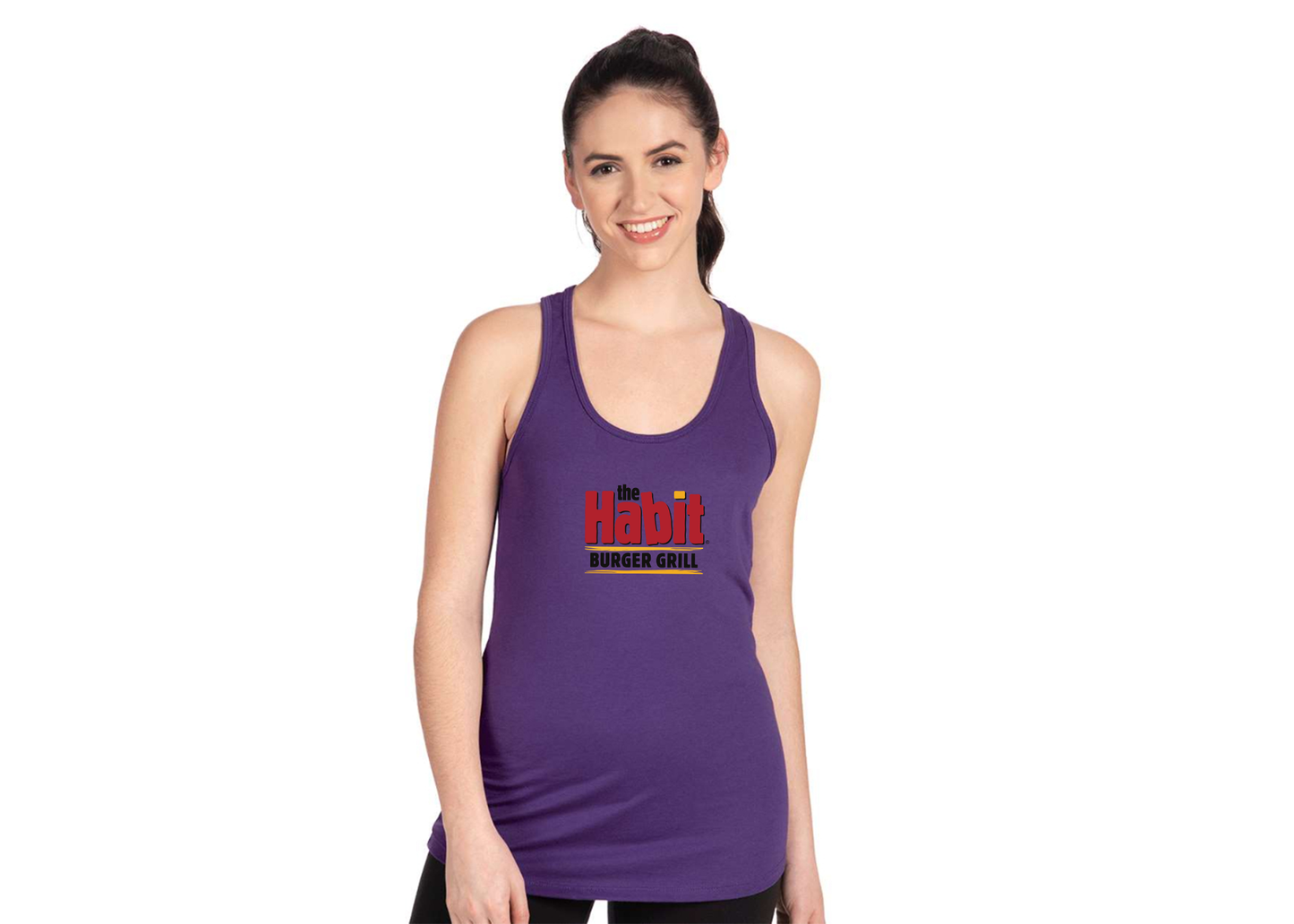 Women's The Habit Burger Grill Next Level Ideal Racerback Tank