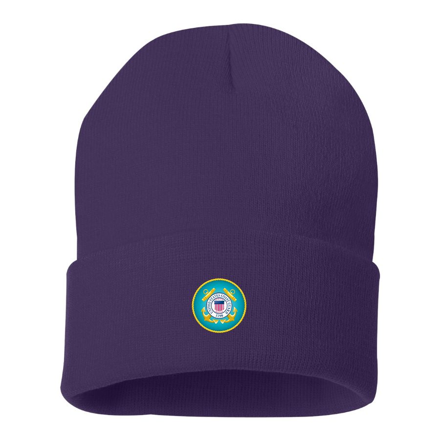 Coast Guard Logo Beanie Hat