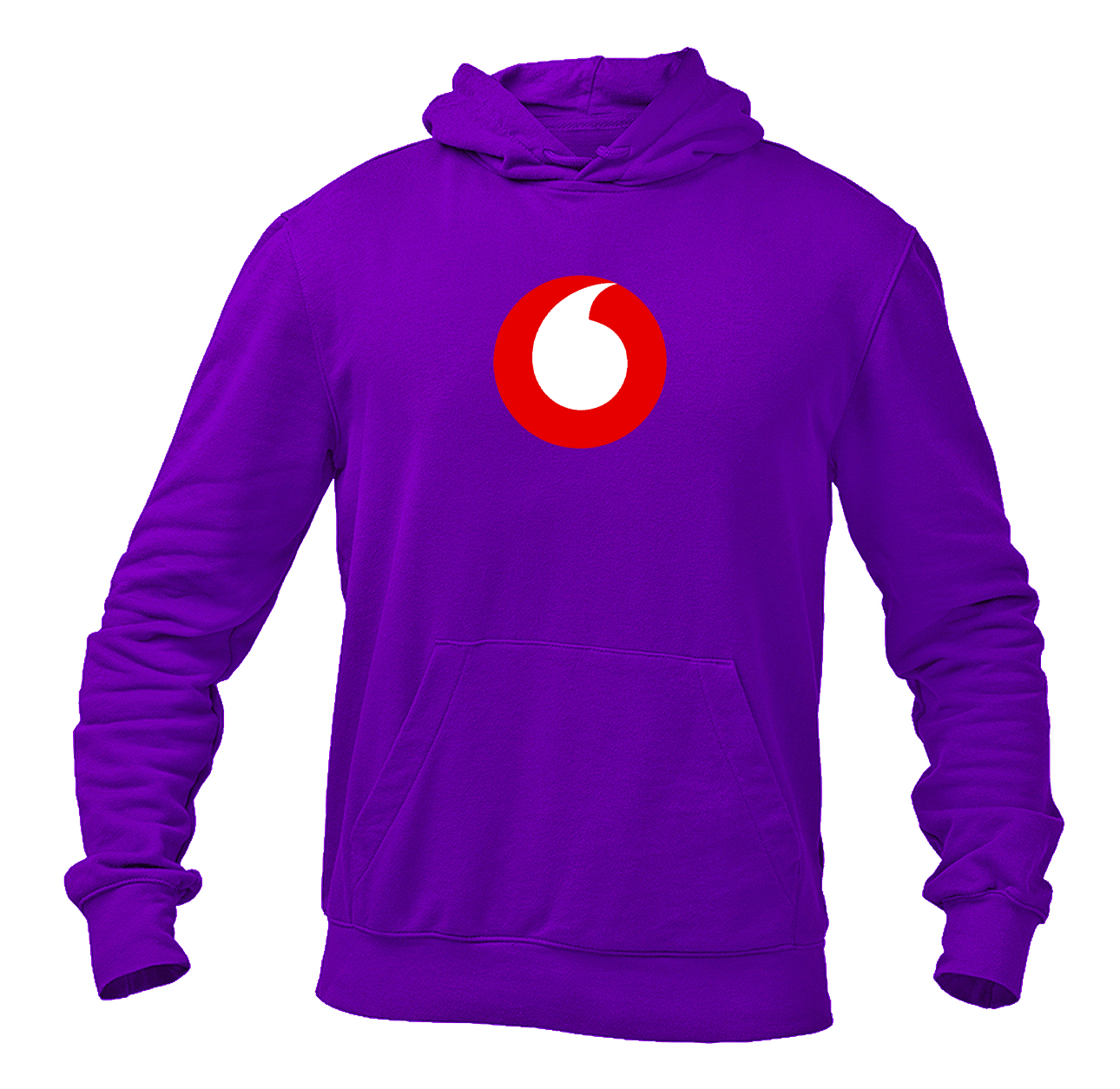Men's Vodafone Logo  Pullover Hoodie