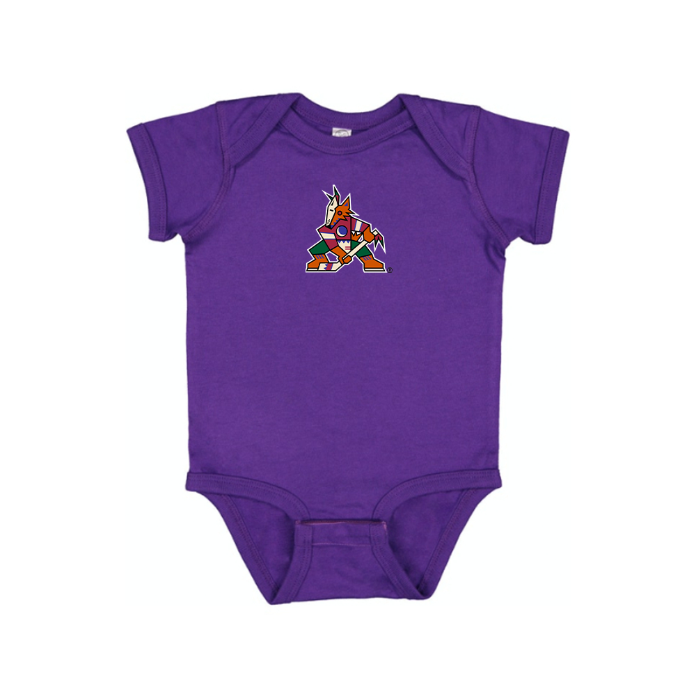Arizona Coyotes Logo Baby Romper Onesie