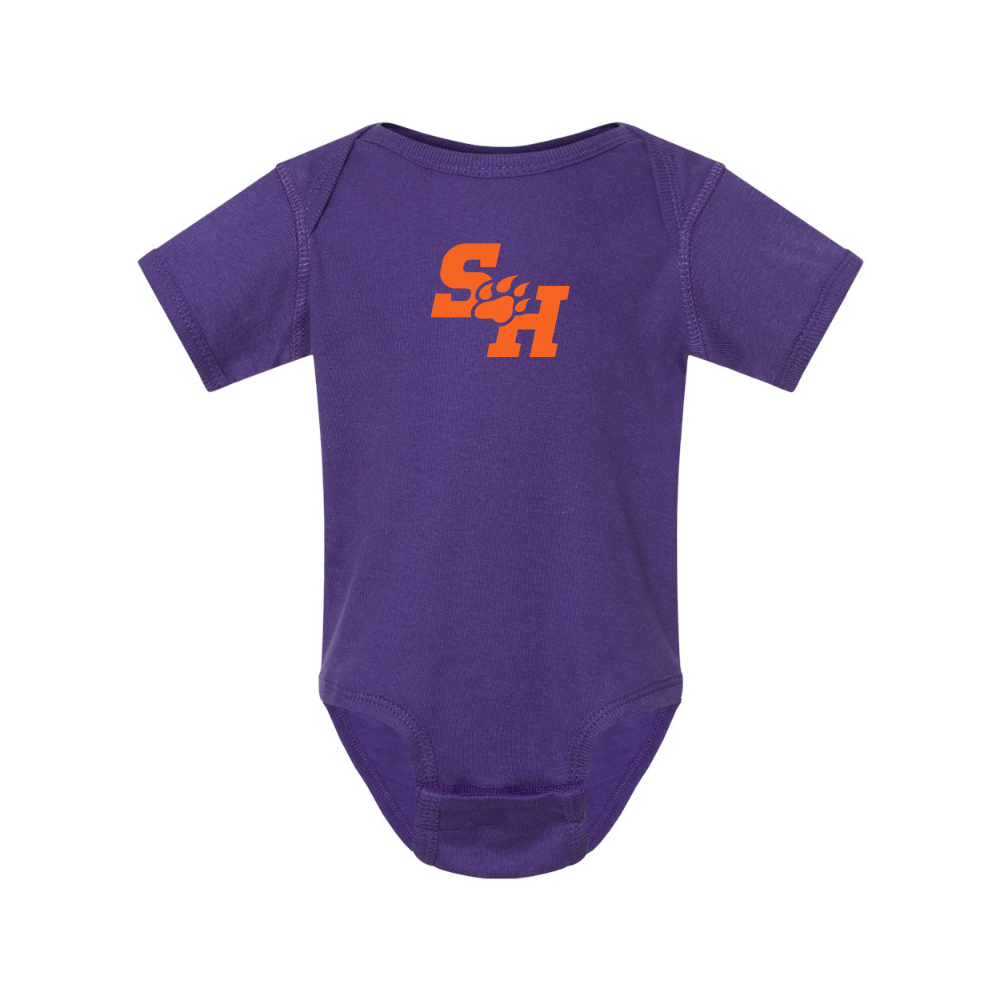 Sam Houston State Bearkats Logo Rabbit Skins Infant Baby Rib Bodysuit