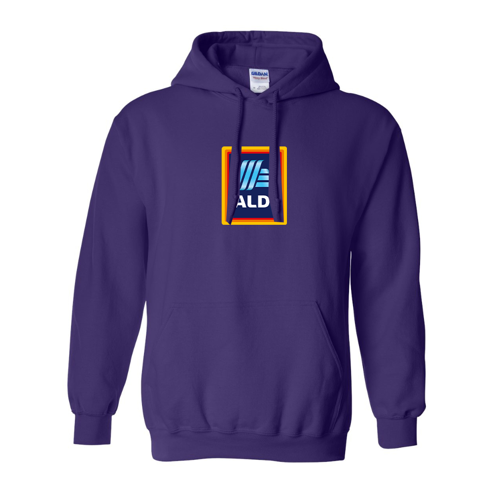 Men's Aldi Logo Gildan  Heavy Blend Hooded Sweatshirt