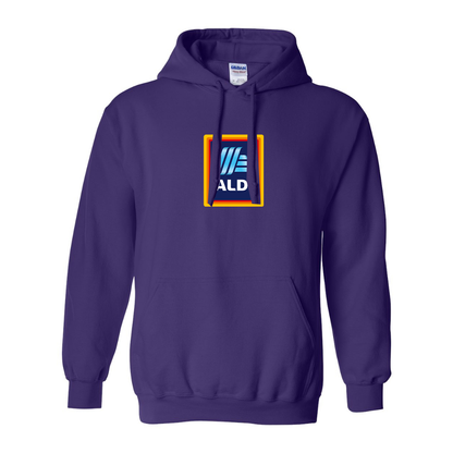 Men's Aldi Logo Gildan  Heavy Blend Hooded Sweatshirt