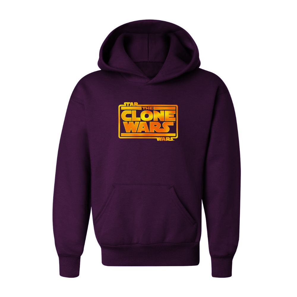 Youth The Clone wars Logo Pullover Hoodie