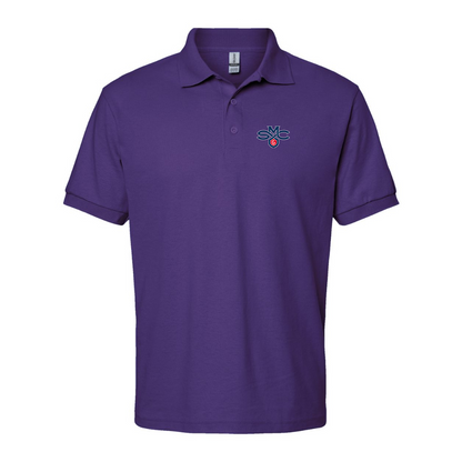 Men's Saint Marys Gaels Logo Gildan Dry Blend Jersey Polo