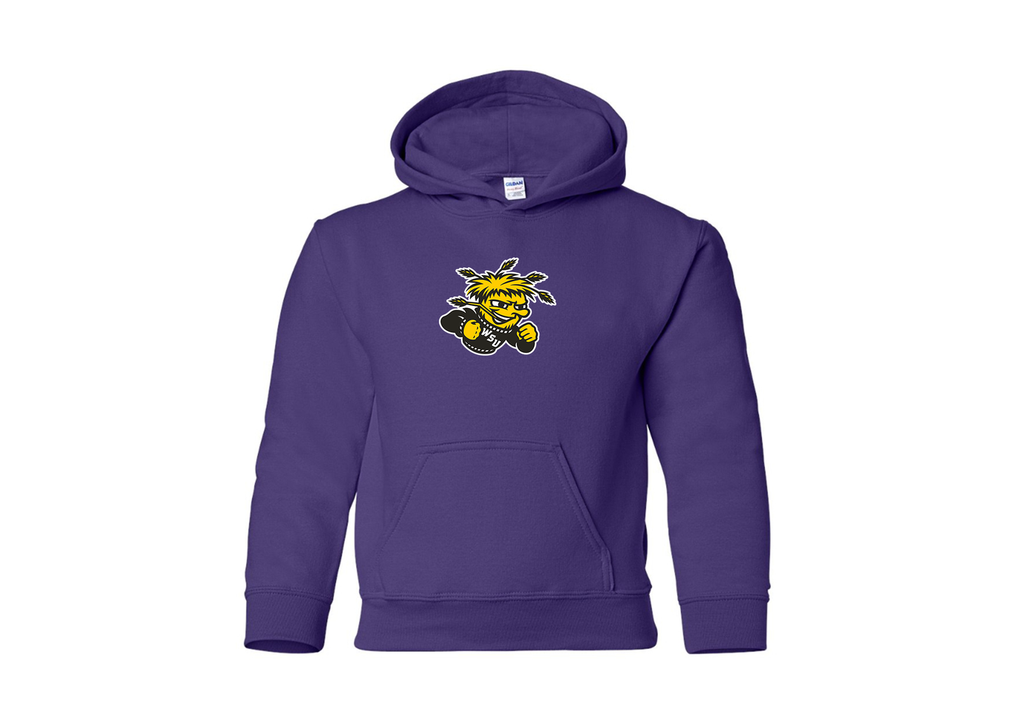 Youth Wichita State Shockers Gildan Heavy Blend  Hooded Sweatshirt