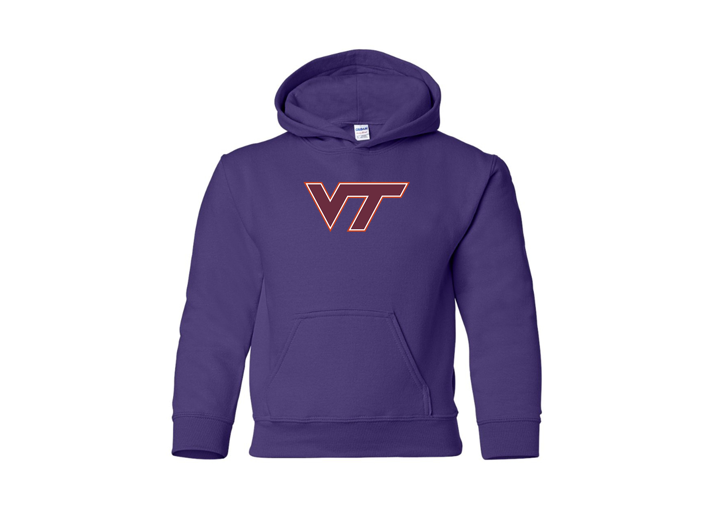 Youth Virginia Tech HokiesGildan Heavy Blend  Hooded Sweatshirt