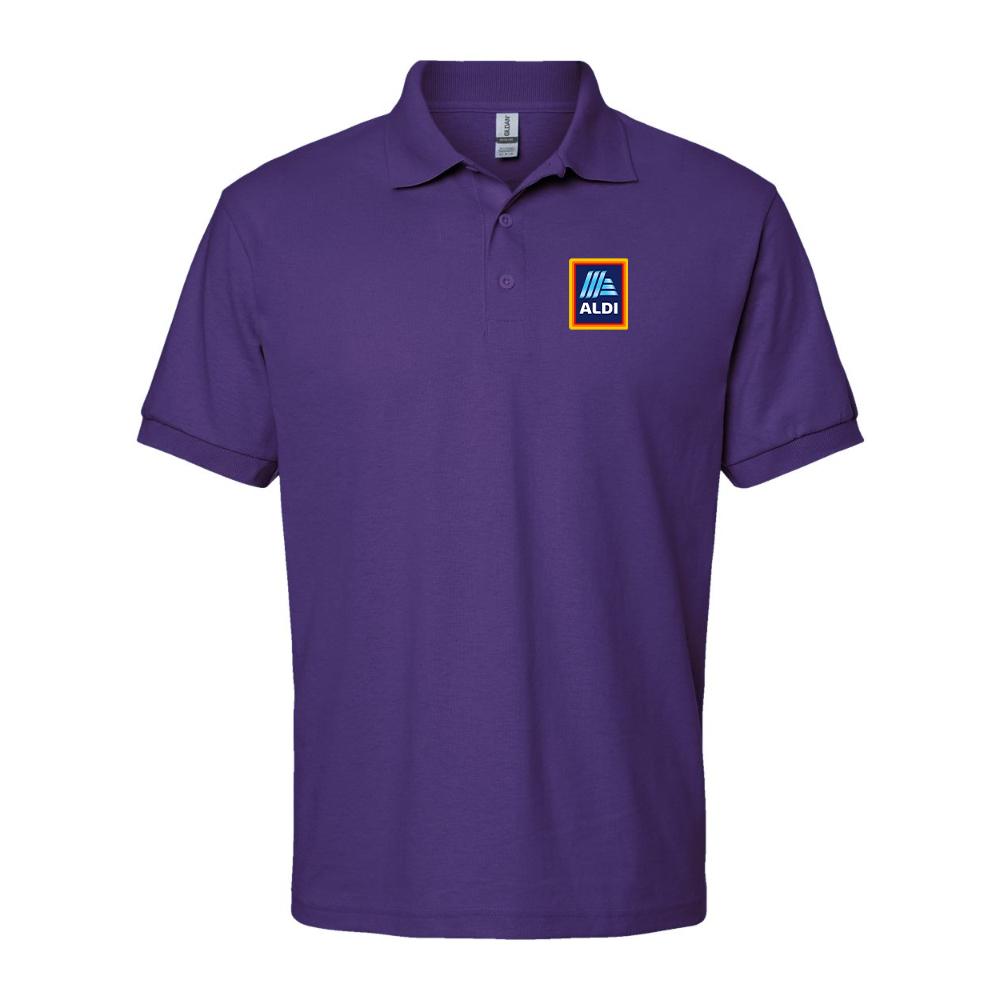Men's Aldi Logo Gildan Dry Blend Jersey Polo