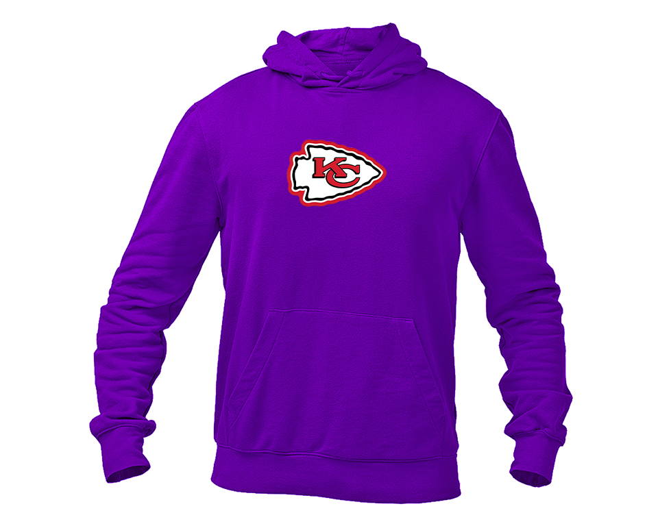 Men's KC Chiefs Logo Pullover Hoodie