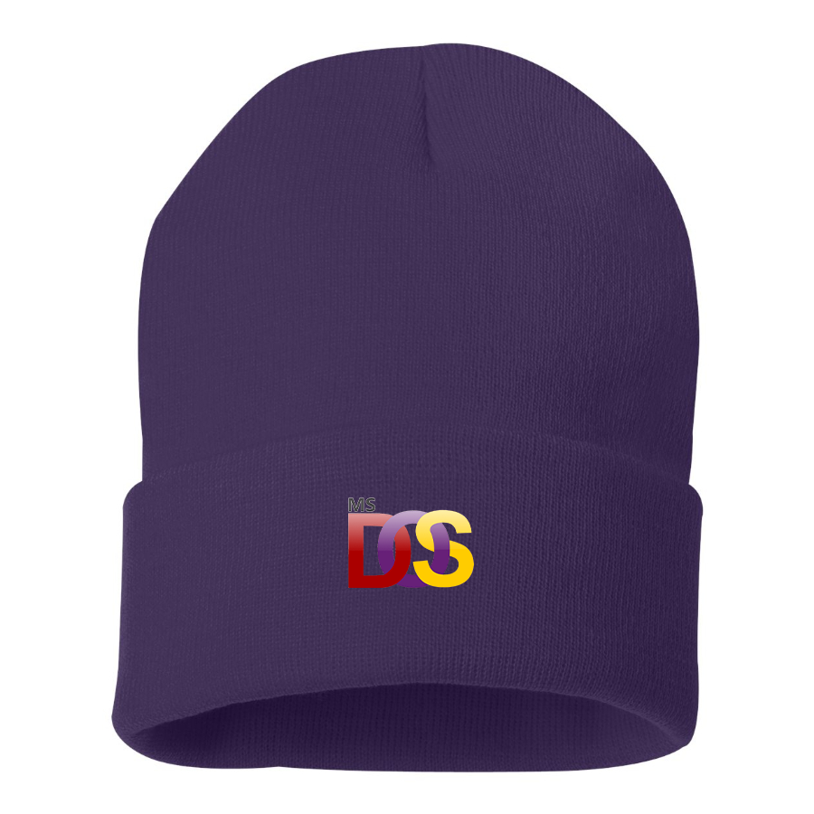 MS DOS Logo Beanie Hat