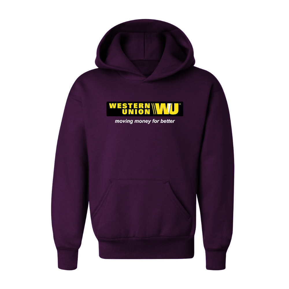 Youth Wastern Union Logo Pullover Hoodie