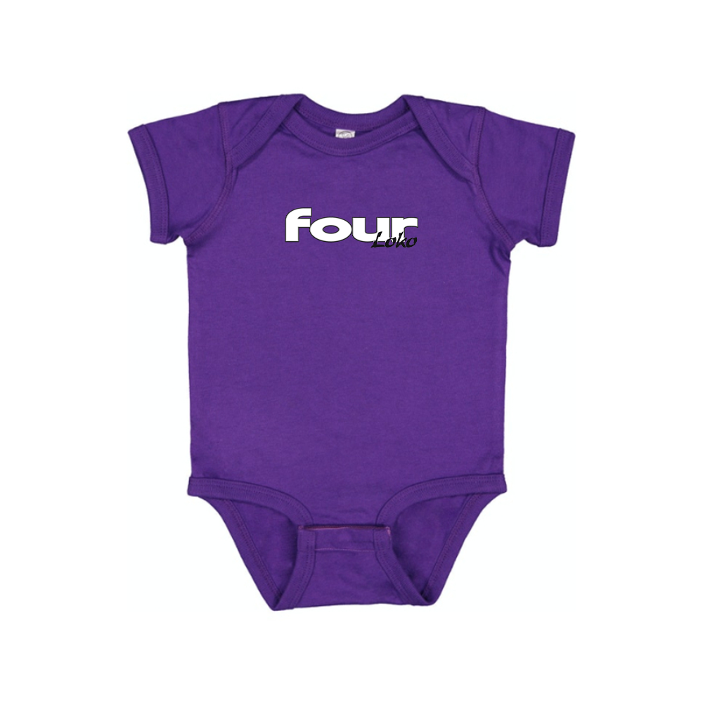 Four Loko Logo Baby Romper Onesie