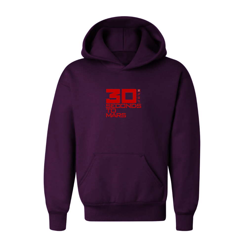 Youth 30 Seconds To Mars Logo Pullover Hoodie