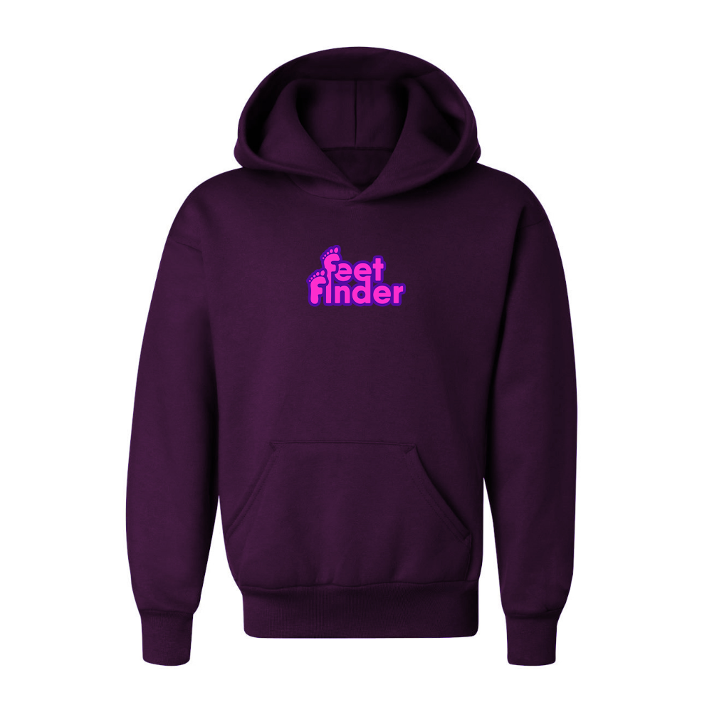 Youth FeetFinder Logo Pullover Hoodie