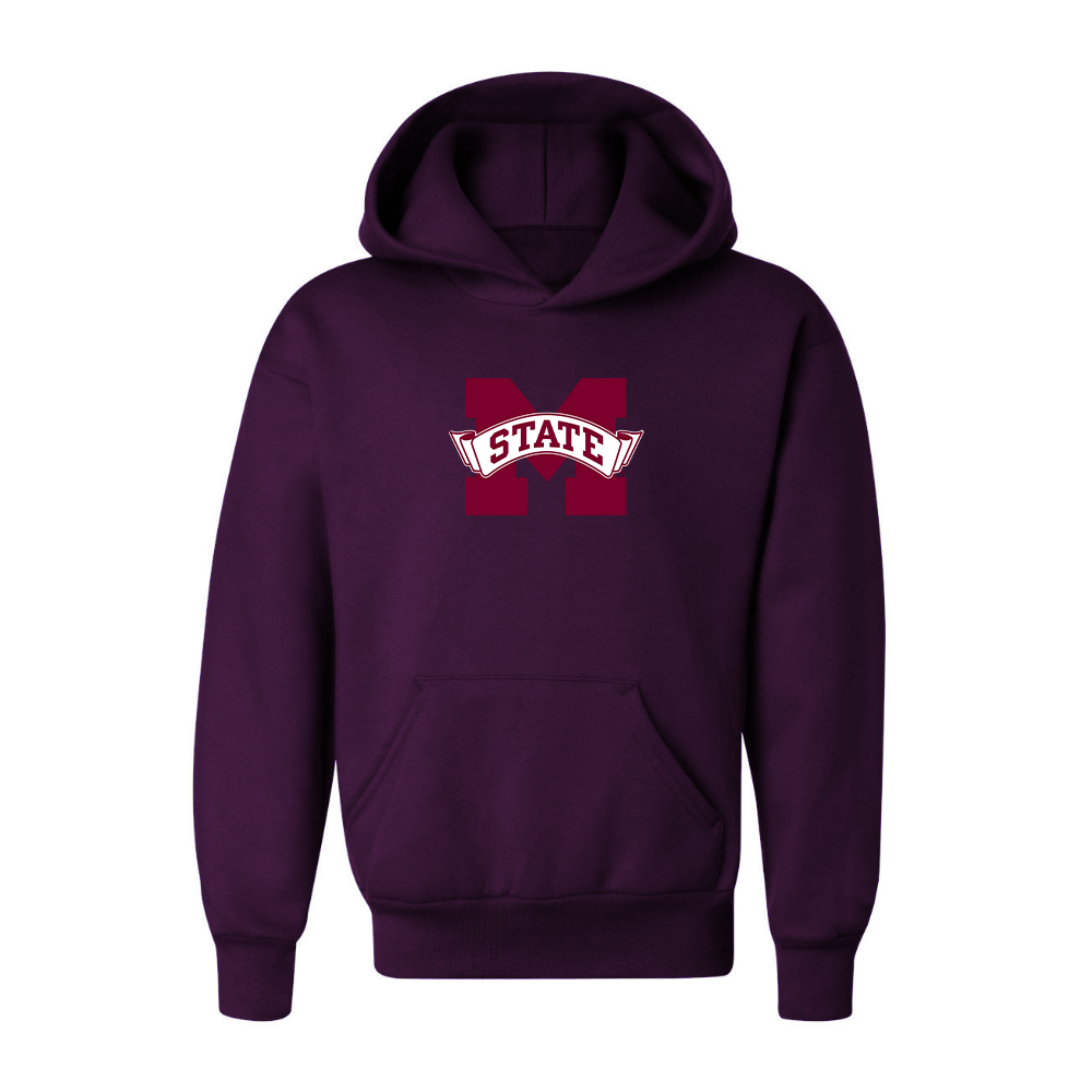 Youth Mississippi State Bulldogs Logo Pullover Hoodie