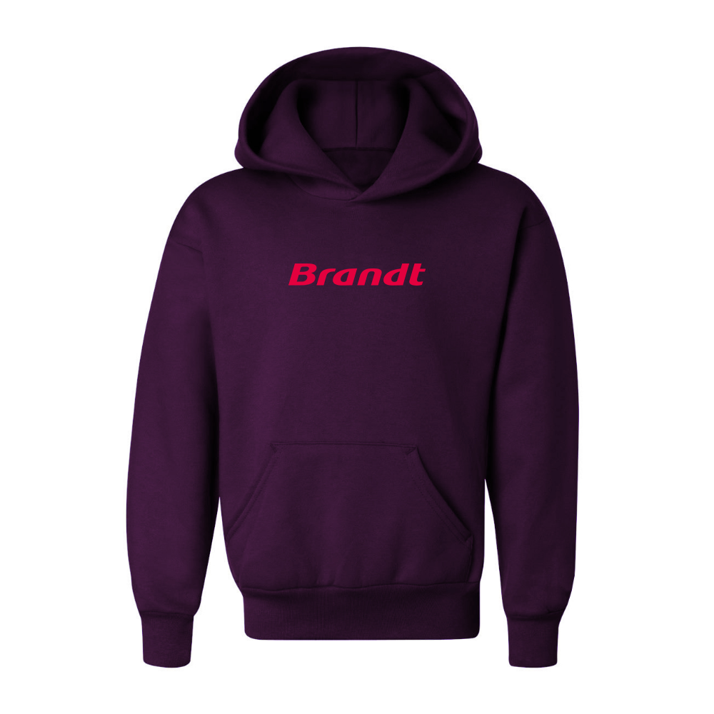 Youth Brandt Logo Pullover Hoodie
