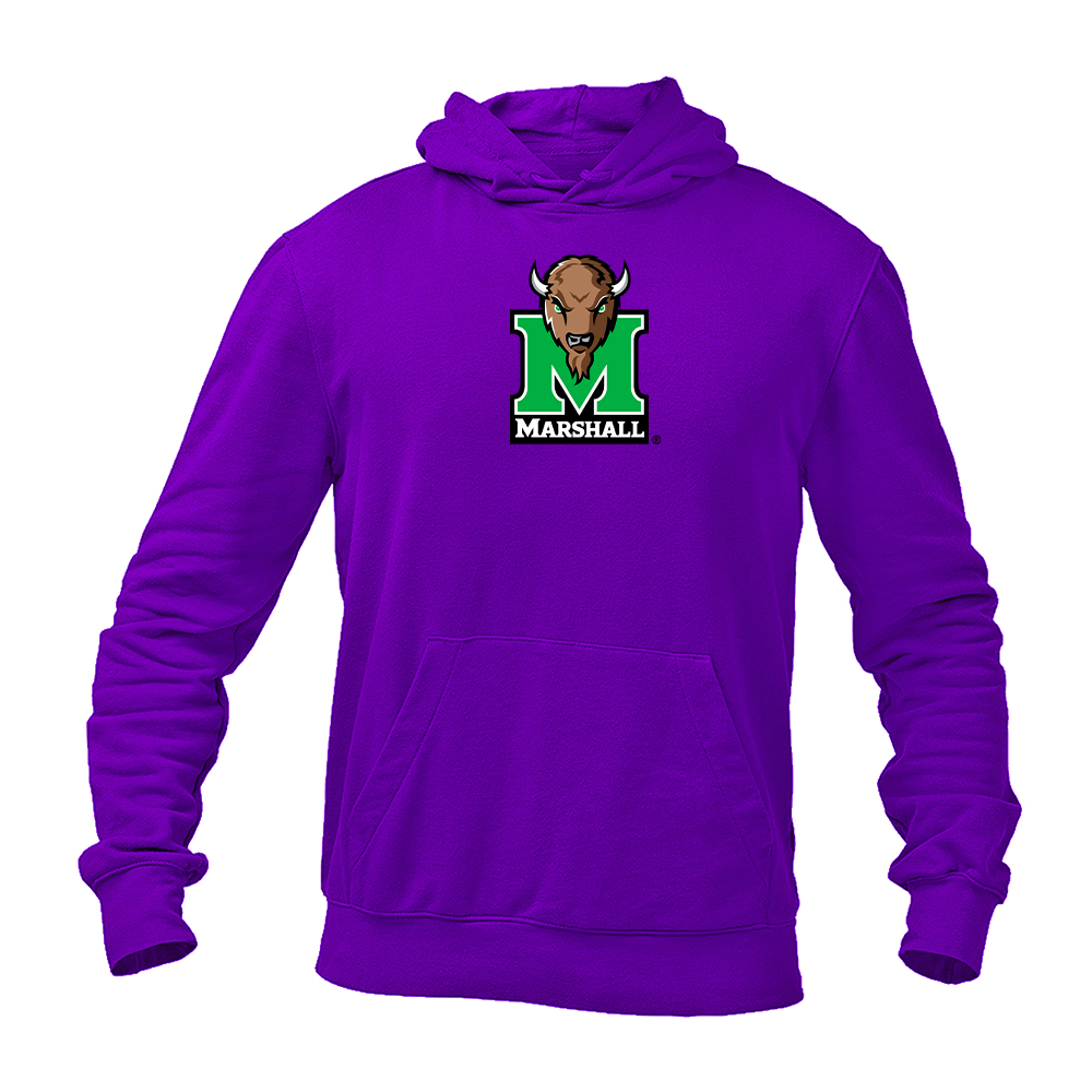 Men's Marshall Thundering Herd Logo Pullover Hoodie
