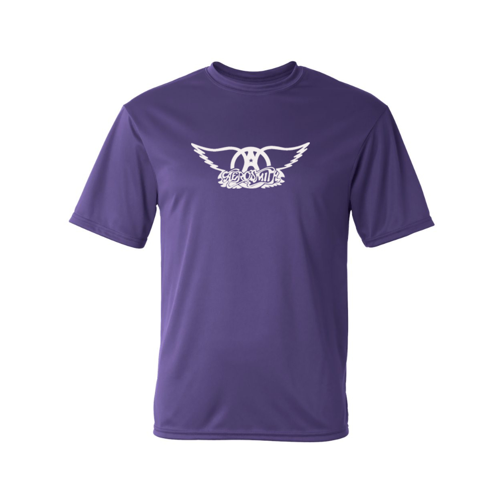 Men's Aerosmith Logo Polyester T-Shirt