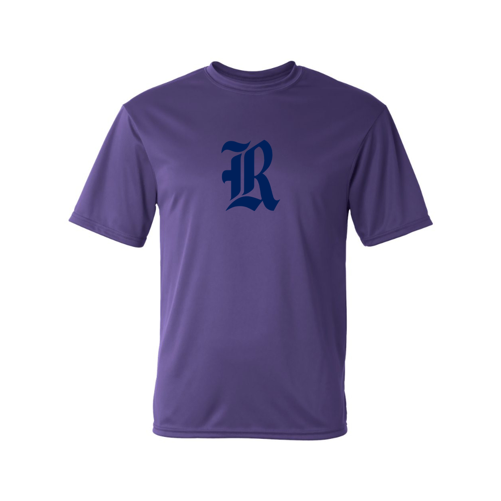 Men's Rice Owls Logo Polyester T-Shirt