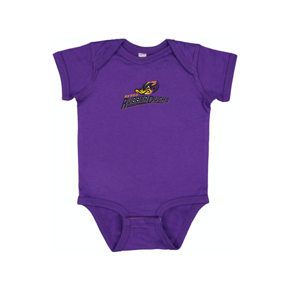Akron RubberDucks Logo Baby Romper Onesie