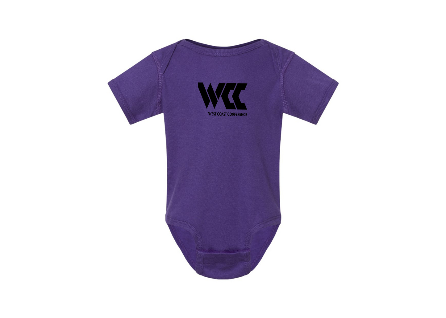 West Coast Conference Rabbit Skins Infant Baby Rib Bodysuit