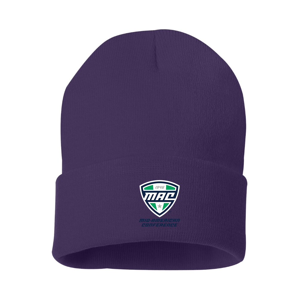 Mid American Conference Logo Beanie Hat