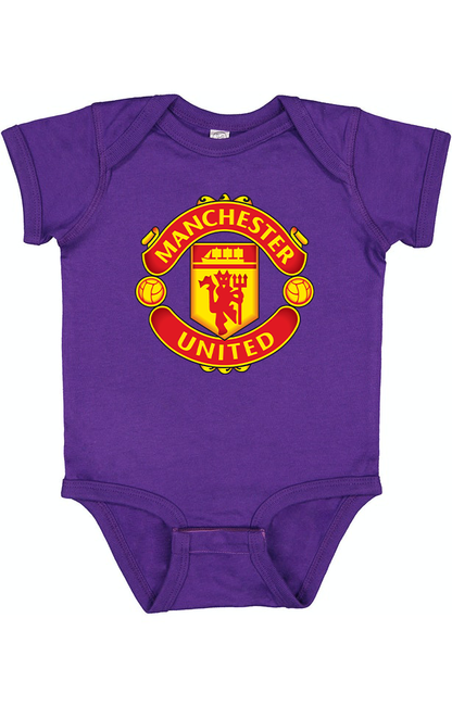 Baby Manchester United Soccer Romper Onesie