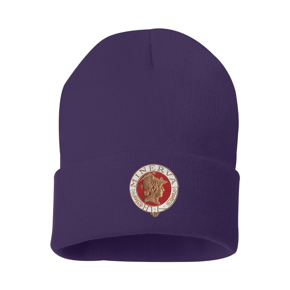 Minerva Cars Logo Beanie Hat