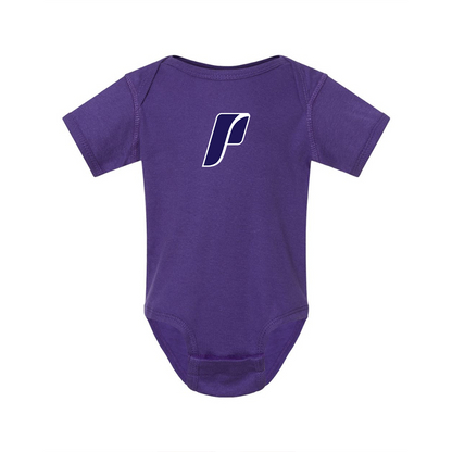 Portland Pilots Logo  Rabbit Skins Infant Baby Rib Bodysuit