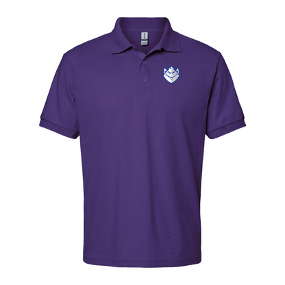 Men's Saint Louis Billikens Logo Gildan Dry Blend Jersey Polo