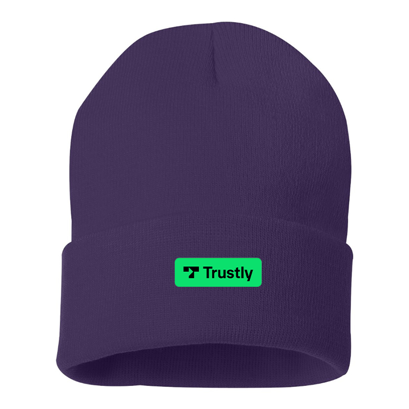 Trustly Horizontal Logo Beanie Hat