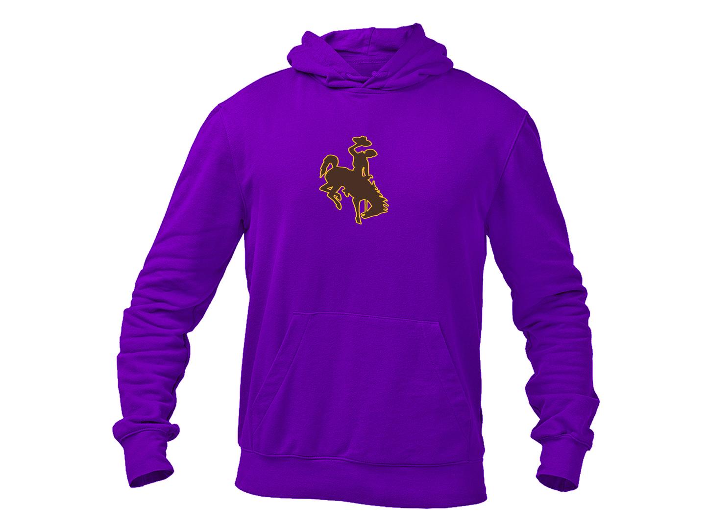 Men's Wyoming Cowboys Softstyle Midweight Hooded Sweatshirt