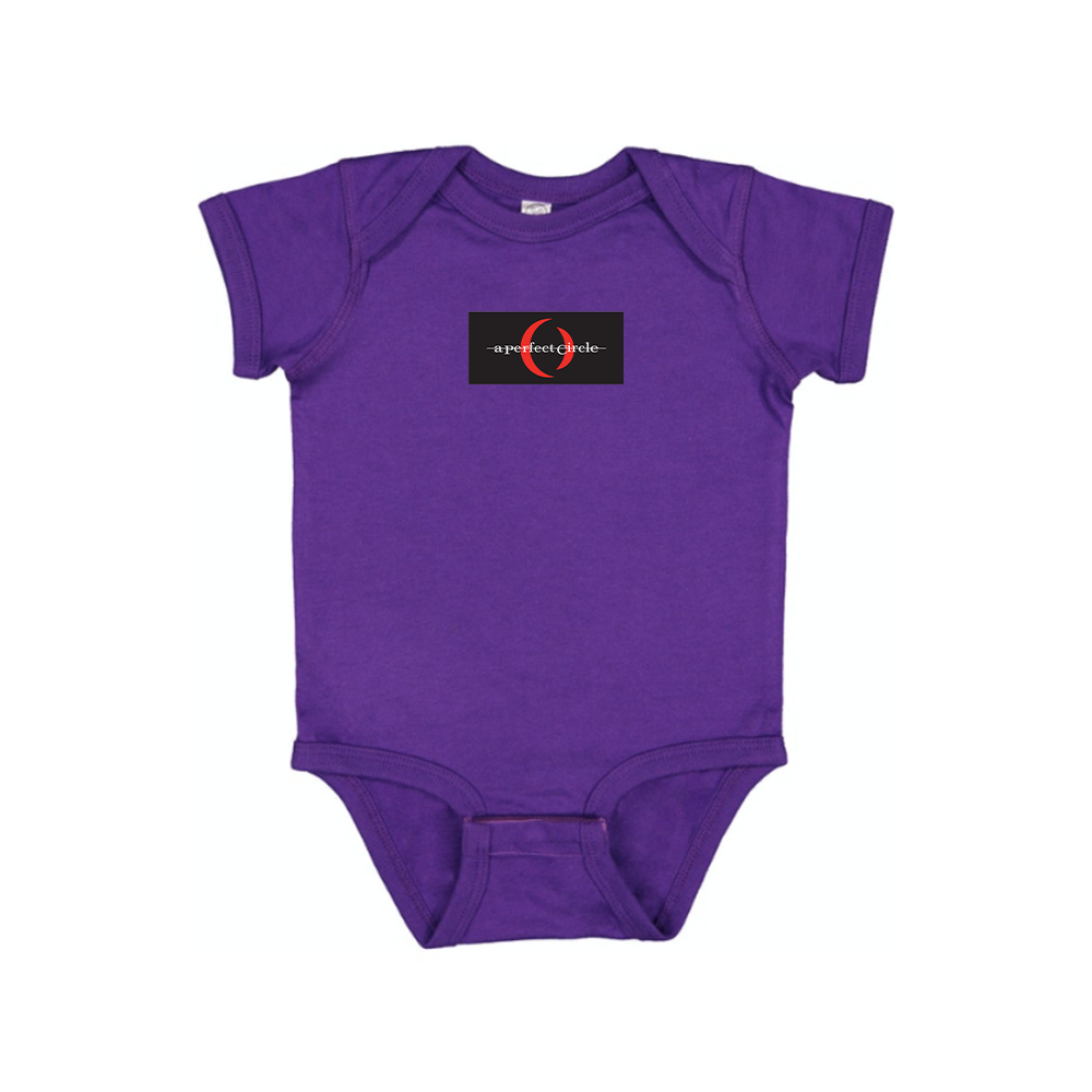 A Perfect Circle Logo Baby Romper Onesie