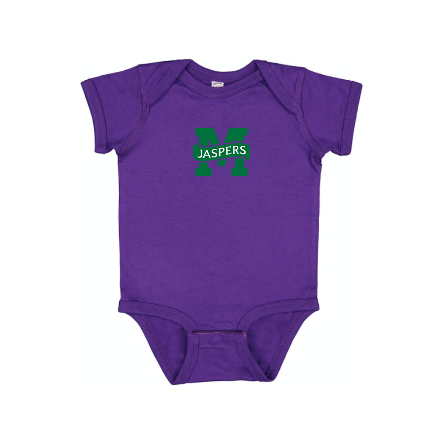 Manhattan Jaspers Logo Baby Romper Onesie