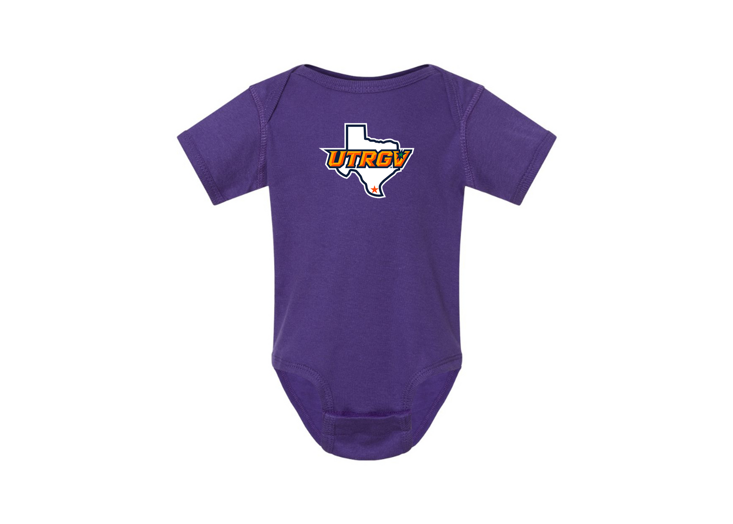 UTRGV Vaqueros Rabbit Skins Infant Baby Rib Bodysuit