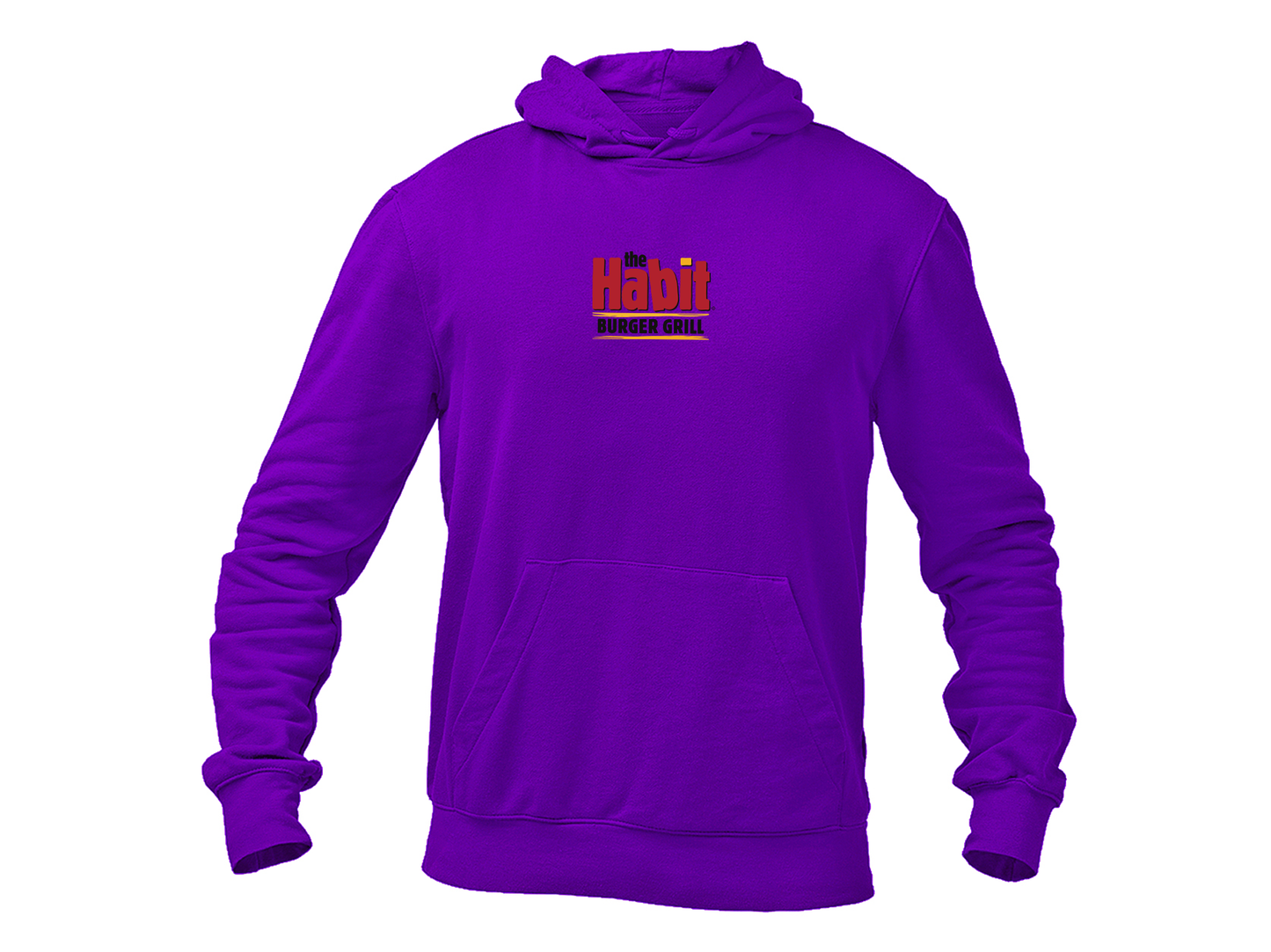 Men's The Habit Burger Grill Gildan  Heavy Blend Hooded Sweatshirt