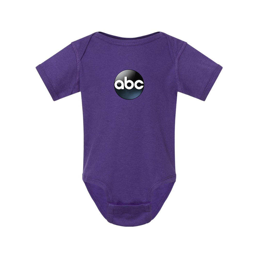 Abc Logo  Rabbit Skins Infant Baby Rib Bodysuit