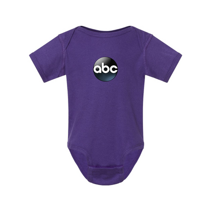 Abc Logo  Rabbit Skins Infant Baby Rib Bodysuit